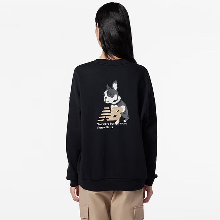 New Balance Sweatshirt Women's Black AWT33335-BK