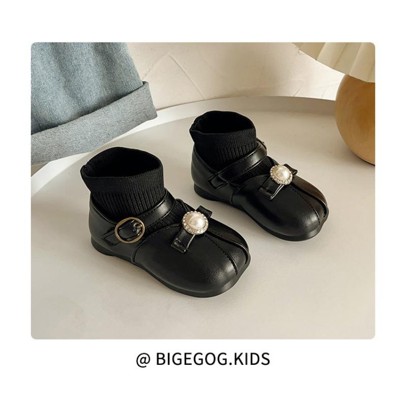 Baby Girl Fleece Lined Princess Ankle Boots Toddler Walker Shoes