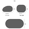 Front Windshield Sunshade Heat Insulation Car Sun Visor and Window Curtain