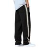 Men's Striped Casual Sweatpants Lightweight Drawstring Waist Gym Trousers