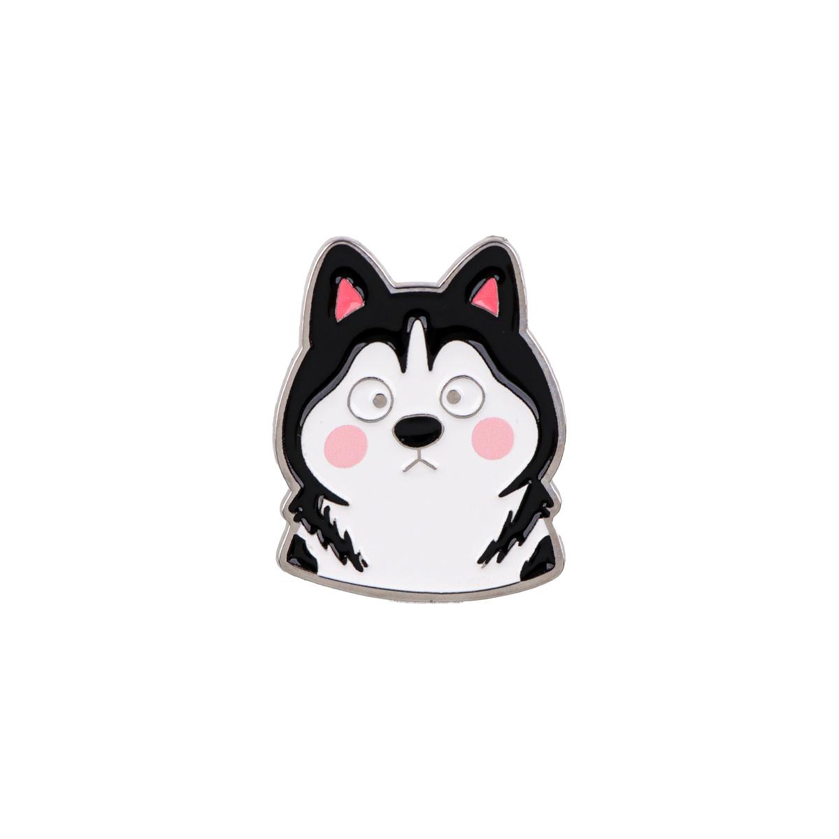 

Cartoon Black Cat Dog Enamel Pin Elegant Black White Swan Heart Metal Badge Jewelry for Clothes And Backpack Accessories Gifts