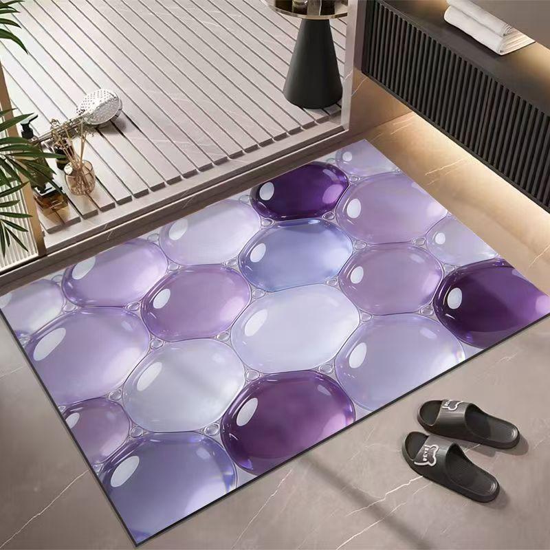 Bathroom absorbent diatom mud toilet doormat toilet toilet floor mat toilet carpet