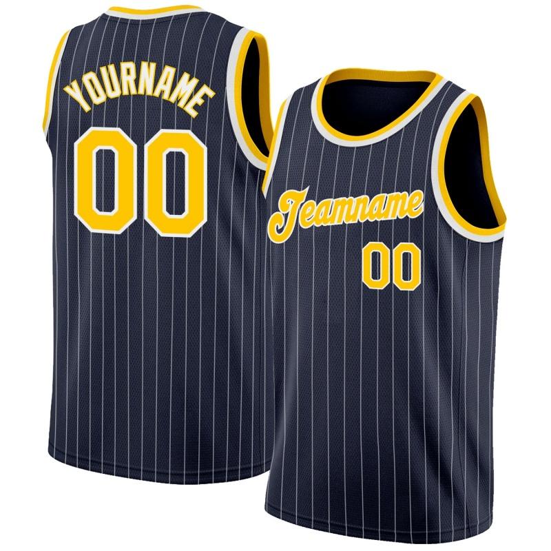 Canottiere Personalizzate con Nome e Numeri Uomo Strisce Colorate Maglie da Basket Estive Sportive Girocollo