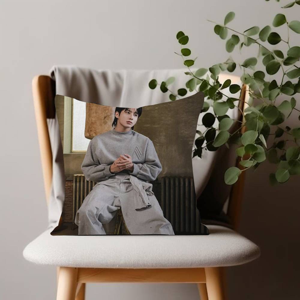 PC JJungkook Seven Tease Kissenbezug Auto Wurfkissenbezug Für Sofa Auto Weihnachtsgeschenk