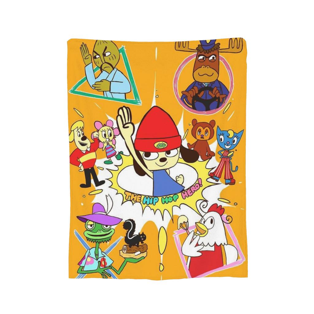 Parappas Print-Decke für Männer Frauen Warm Gemütlich Flauschig Überwurfdecken für Bett 50x60 Zoll Mehrere Größen