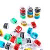 12Pcs PHIL 2025 Multicolor Pigeon Rings Racing Pigeon Outdoor Training Rings ID 8mm Pet Bird Parrot Foot Ring Bird Supplies