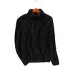 Autumn and Winter Coral Velvet Jacket for Women, Flannel Double-sided Fleece Jacket for Women, Warm and Thickened Jacket, Double-sided Fleece Lining