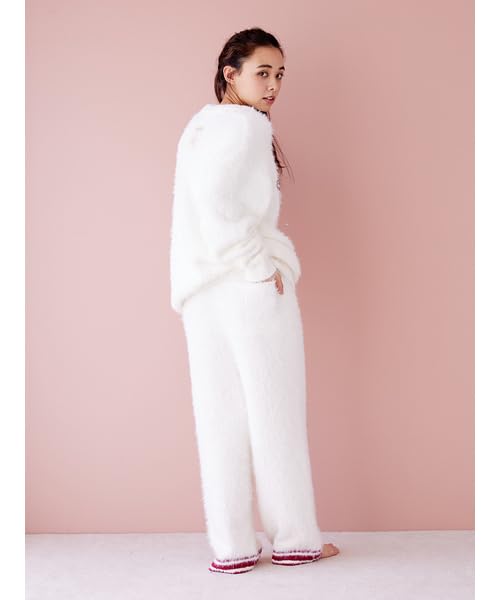 Gelato Pique HOLIDAY Feather Pullover PWNT245083 Free Size Women's White/White,