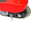 Trottinette électrique rouge et noire 120W