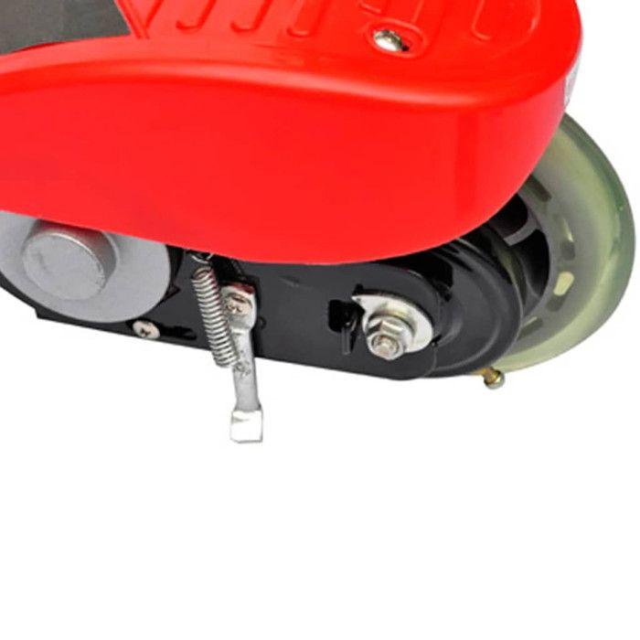 Trottinette électrique rouge et noire 120W