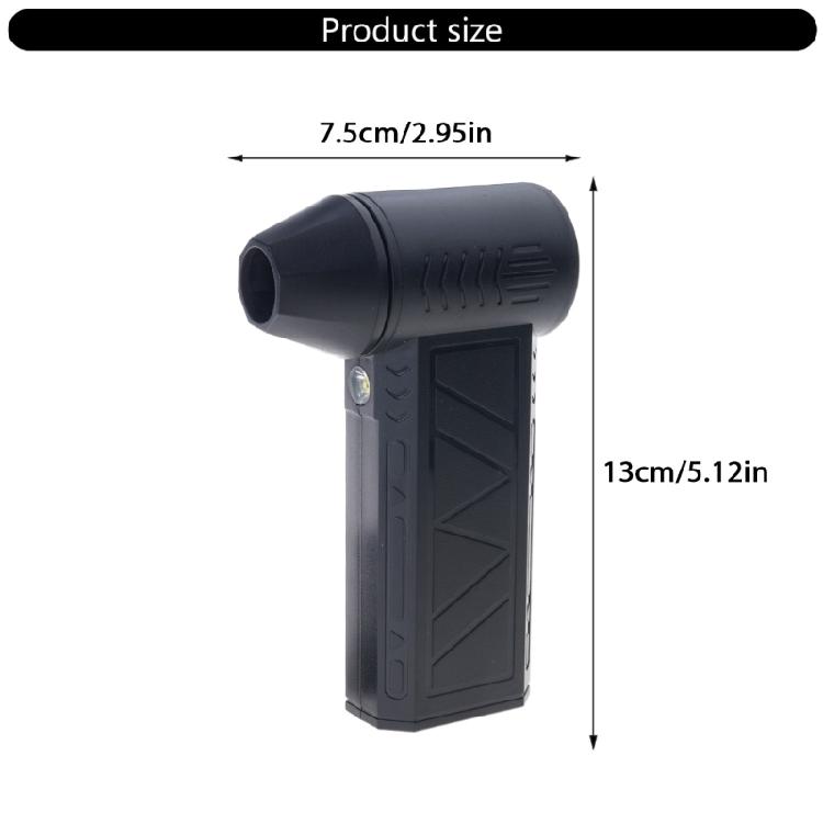 Efficient LED Camping Dust Blower Convenient Outdoor Air Dusters Blower for Lighting and Dust Clearing