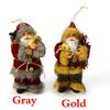 Christmas Ornaments Santa Claus Plush Doll Christmas Tree Pendant