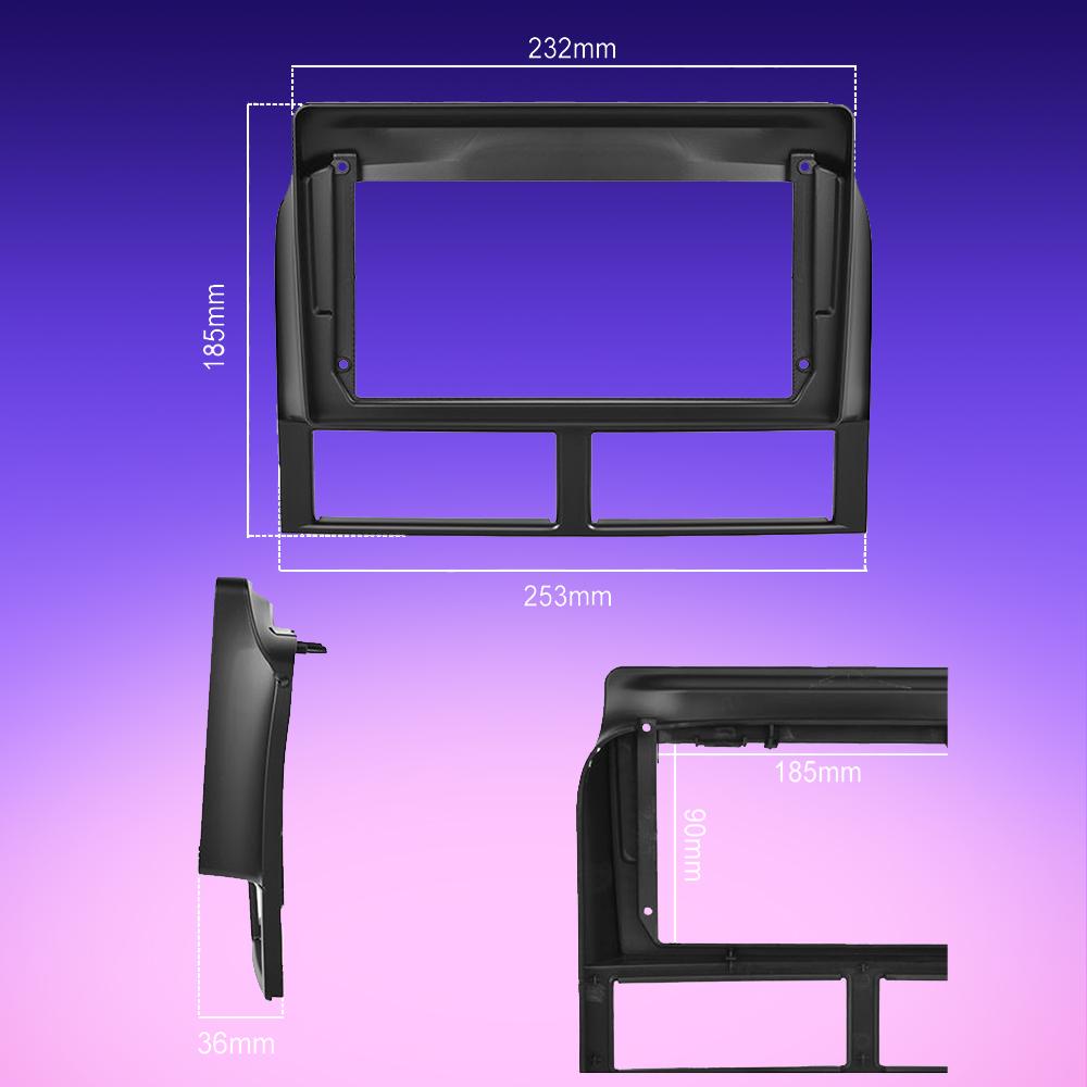 Radio auto Android 2 DIN pentru Jeep Grand Cherokee 2004-2005 Player Multimedia Unitate principală Stereo Navigație GPS WIFI 1 + 16GB