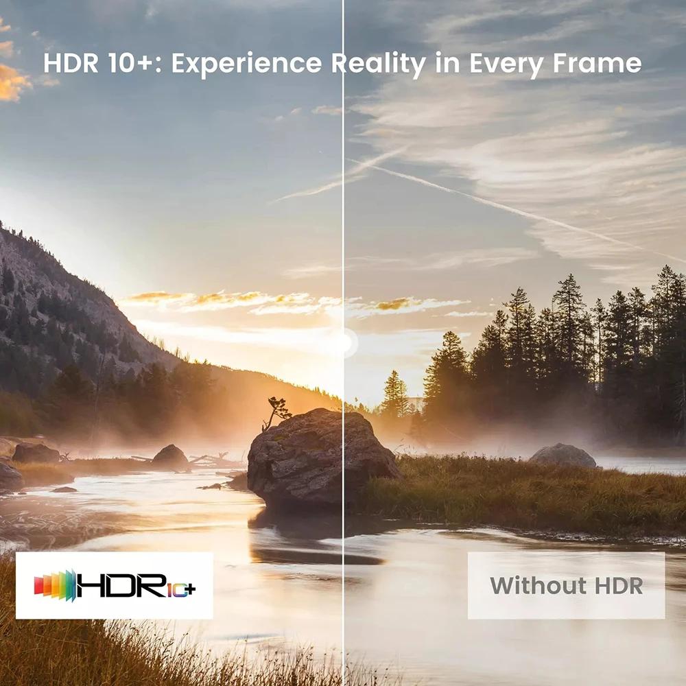 Q8Q5 HDMI 2.1 Switch 5 In 1 Out 8K 60Hz 4K 120Hz High Refresh Rate Switcher for Gaming Home Entertainment