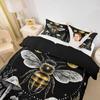 Erosebridal Sugar Skull Comforter Cover Set Skeleton Bones Duvet Cover,Gothic Moth Decor Bedding Sets Twin Magic Unicorn Rabbit Skulls Beddi