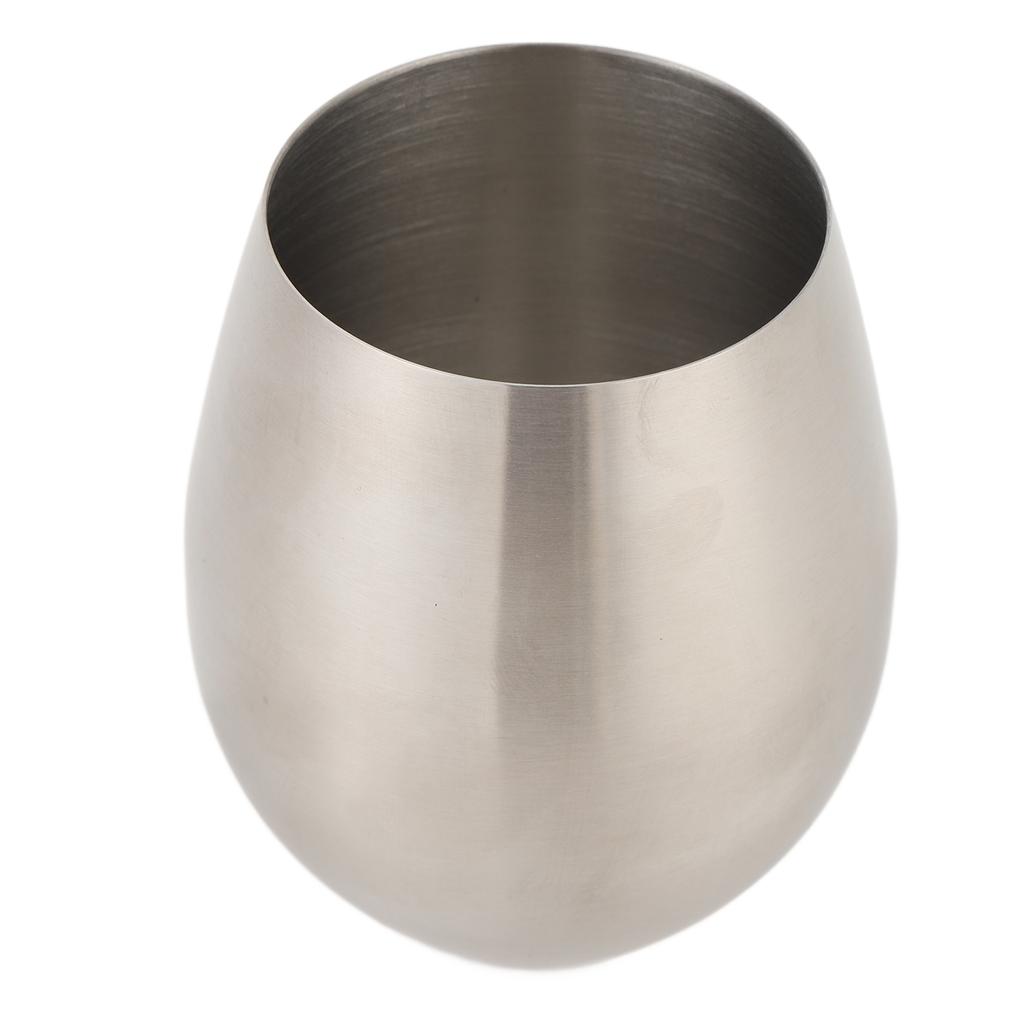 Weinglas 304 Edelstahl 570ML Metall Trinkbecher Outdoor Kühler Becher Spülmaschinenfest