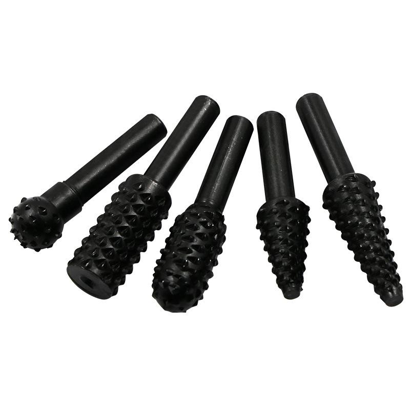 5PCS 1/4'' Drill Bit Rotary Set for Woodworking Knife Wood Carving Tool Carpentry Wood Cutting Tools WorkDrill Bit Set