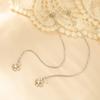 Stainless Steel Mini Four-leaf Clover Pendant Earrings Gold Color Lucky Earrings Jewelry Wholesale Mother's Day Gifts 2026