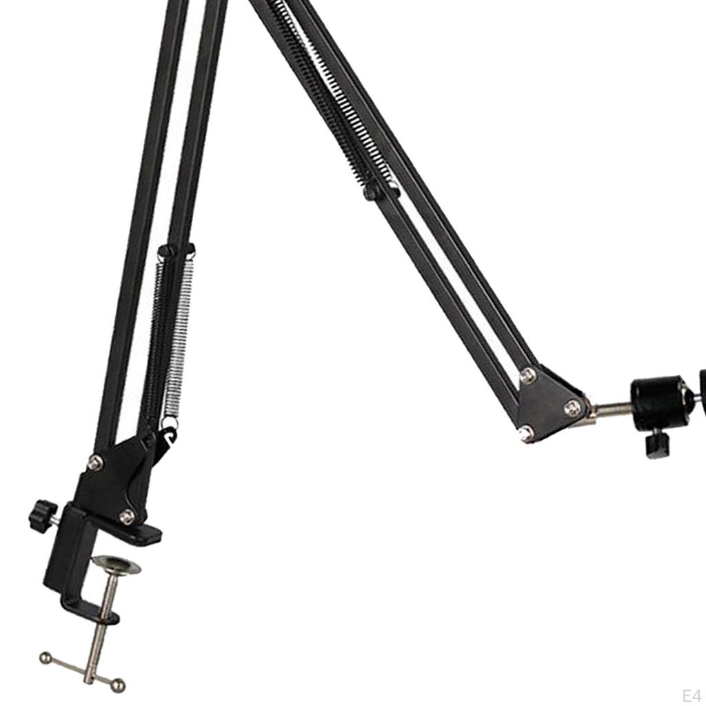 Phone Holder ,360° Rotation Clamp Stand Mount ,Flexible Long Arm Bracket for