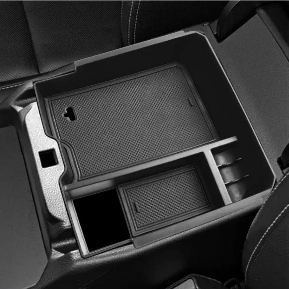 ABS Armrest Storage Box For Ford Ranger Everest 2023 2024 2025 Organiser Centre Console Tray Car Accessories