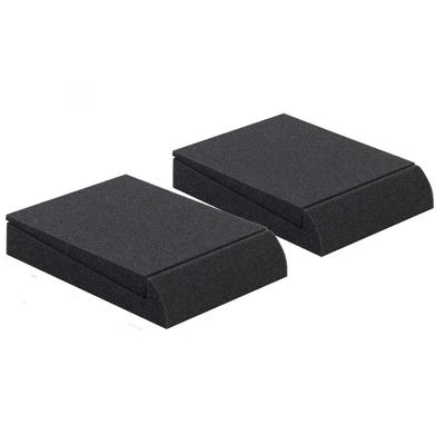 2PCS Speaker Sponge Shock Absorbing Pad Desktop Monitor Speaker Vibration Pad Audio High-Density Sponge Pad Speaker Accessories