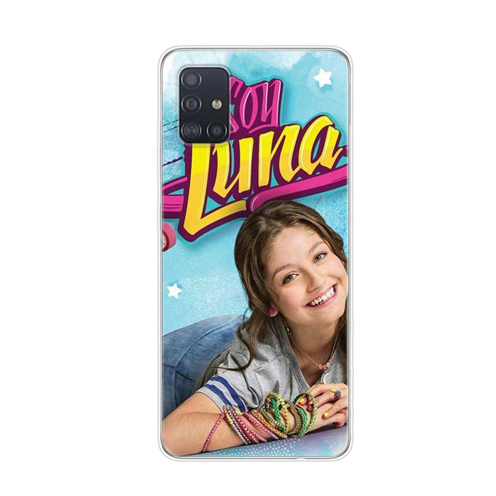 Cute Soy Luna For Samsung Galaxy A01 A11 A12 A22 A21S A31 A41 A42 A51 A71 A32 A52 A72 A02S Soft Phone Case