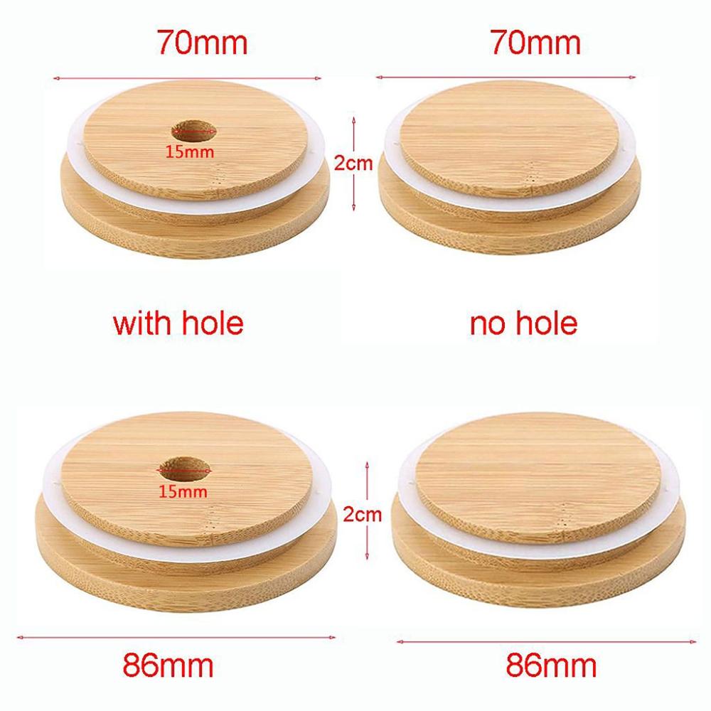 Jar Lids Wide Mouth with Seal Ring Mugs Cup Covers Bottle Sealing Caps Mason Jar Lids Can Lids