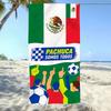 Mexican Fans Towel Beach Oversized Soft Ultra Absorbent Quick Drying Large Pool Travel Camping Bathroom