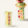 Ice Cubes Tray Cup 8 Grid Portable Ice Maker Large Capacity Storage Container For Freezer Cocktail Drink Summer Ice Maker Tools