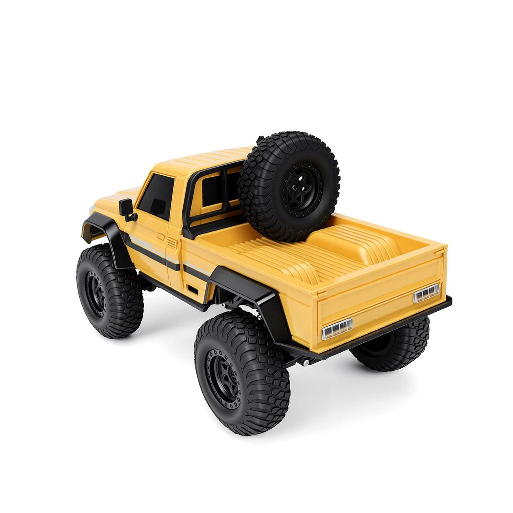 1:20 RC Car 2.4G Remote Control Crawler 4WD Off Road Truck with Dual Batteries LED Lights 20KM H Speed for Multi Terrain