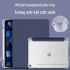 Protective Cover with Pen Slot for iPad 10.2" & 10.9", Airbag Anti-Fall, Pro 11" Transparent Case