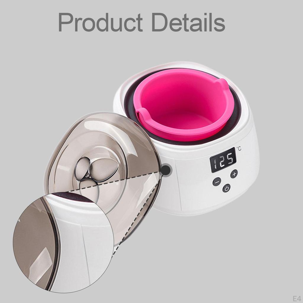 Waxing Warmer Electric Heater Durability Adjustable Temperature Quick Heating Waxings Melting