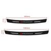 Car Sticker Carbon Fiber Car Rear Bumper Trunk Guard Protected Sticker For Peugeot 107 106 205 206 307 308 3008 207 208 407 508