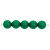 Plastic Beads - Fancy - Dark Green - 10 Mm - 24 Pcs - Decorative Objects
