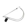 Boat Marine Lifebuoy Ring Horseshoe Bracket Hardware Boat Life Buoy Holder Adjustable Swimming Ring Brackets Rustproof for Yacht