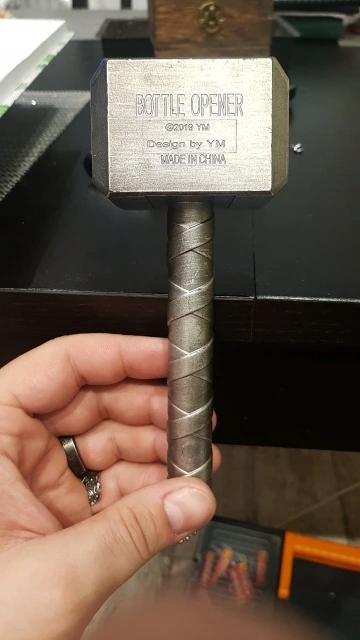 Mjolnir silver magnet