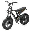 Hidoes HD-B6 Mini E-Bike com Pneus Largos Motor de 500W Bateria 48V10.4Ah Pneus Largos de 16 Polegadas Mini E-Bike Todos os Terrenos Passeios Diários ao Ar Livre