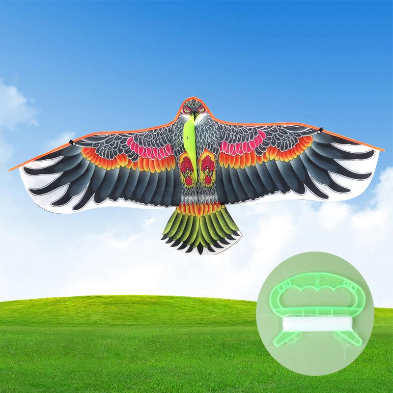1.1M Eagle Kite Large Eagle Fly Bird Kites Children Gift Family Trips Garden Outdoor Sports Game Toy