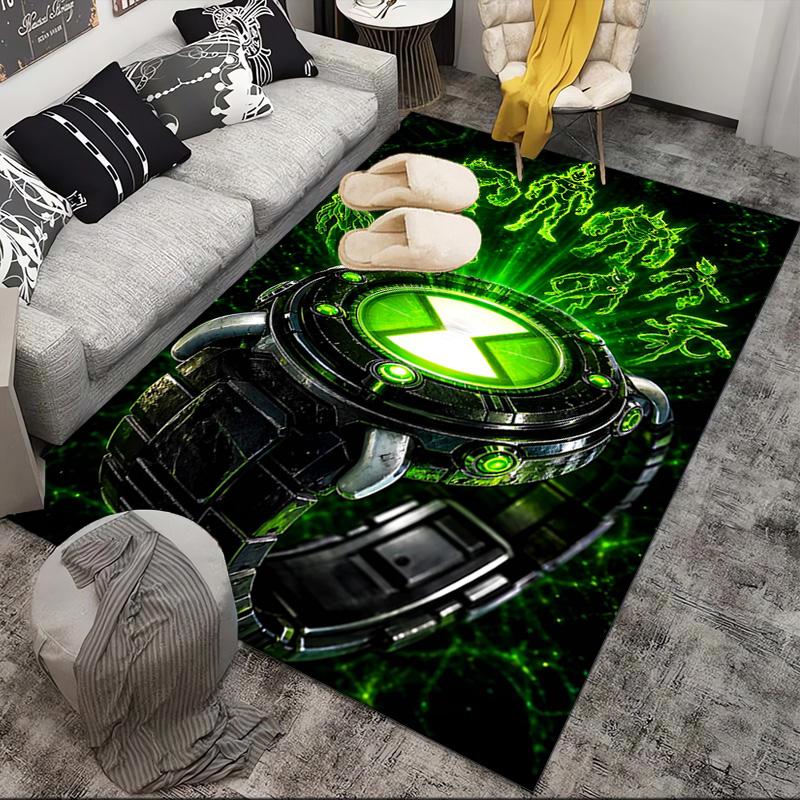 Ben Alien Force Area Rug Suitable for Indoor And Outdoor,Carpets for Kitchens, Homes, Offices, Living Rooms,Home Decor,Christmas Gift