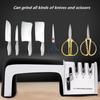 Kitchen Knife Sharpener 4 In 1 Knife Scissor Manual Kitchen Sharpener for All Sized Knives Sharpening Stone