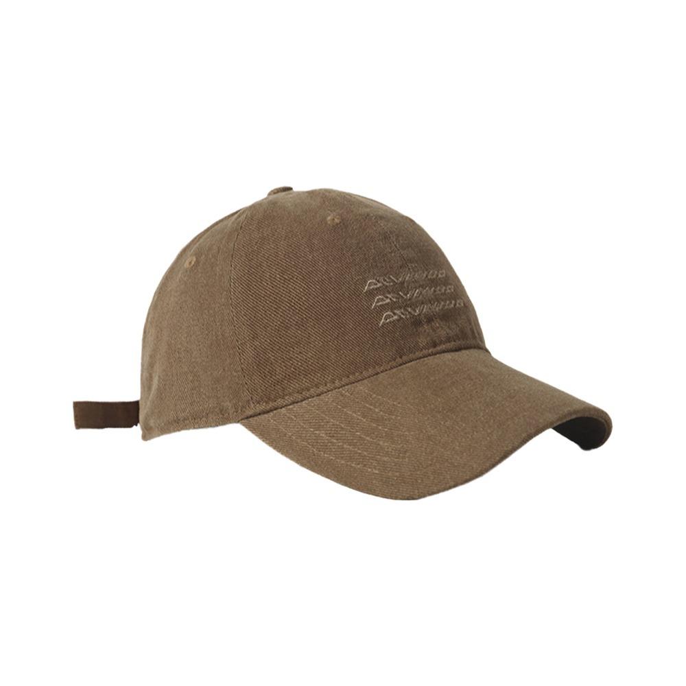Sun Protection Washed Cotton Cap Ripple Embroidery Casquette Dad Hat New Baseball Caps  Unisex