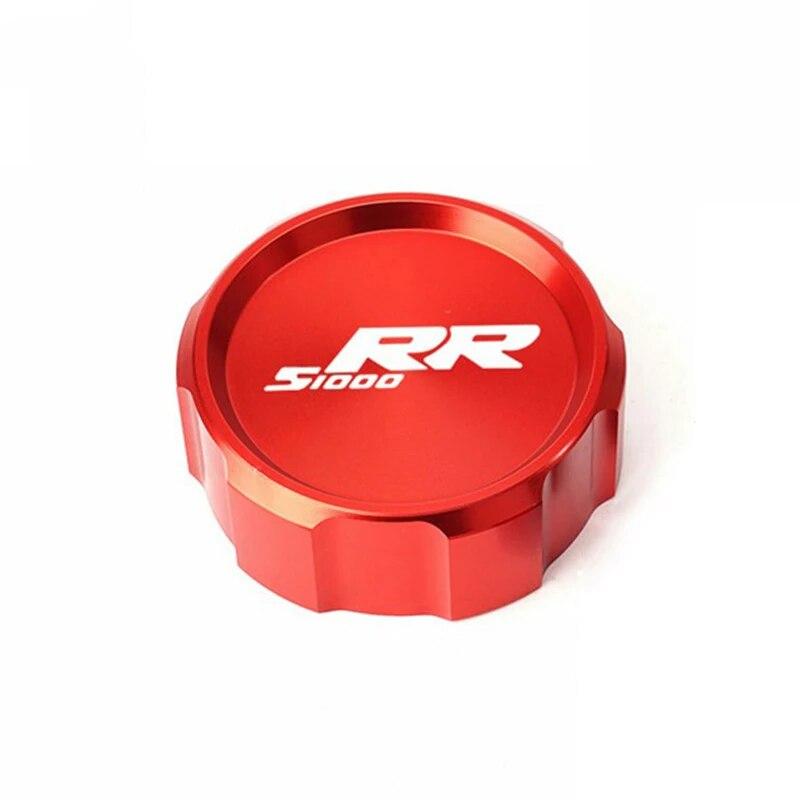 Moto Accessories Aluminum Front Rear Brake Fluid Reservoir Cap Oil Cylinder Cover For BMW S1000RR S 1000 RR 2008-
