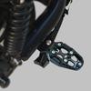 2PCS Liga de Alumínio Pedais de Motocicleta Ângulo Ajustável para Cafe Racer Scooter ATV E-Bike Apoios para os Pés Pegs Universal