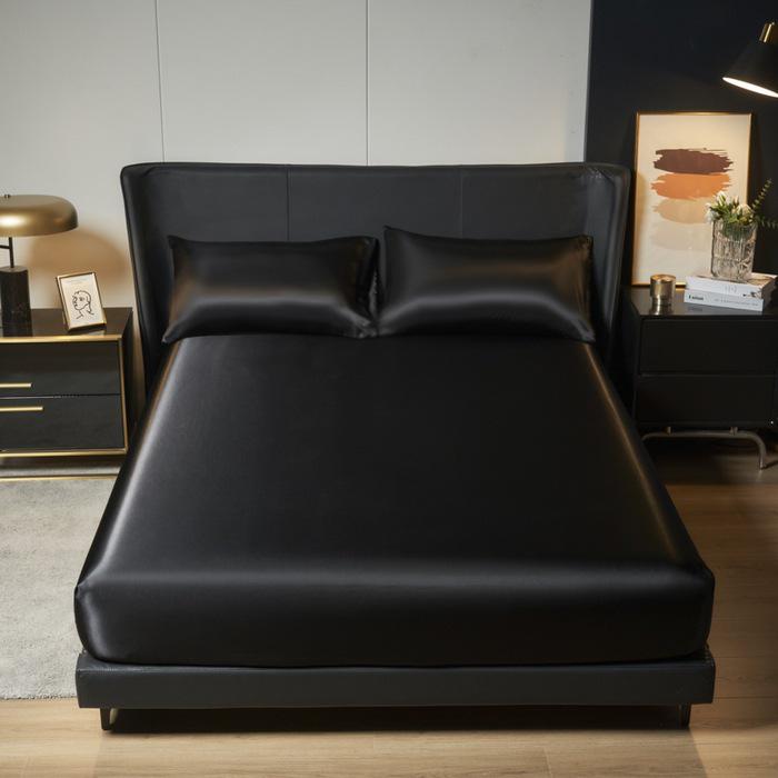 2025 Leichter Luxus Satin Spannbettlaken