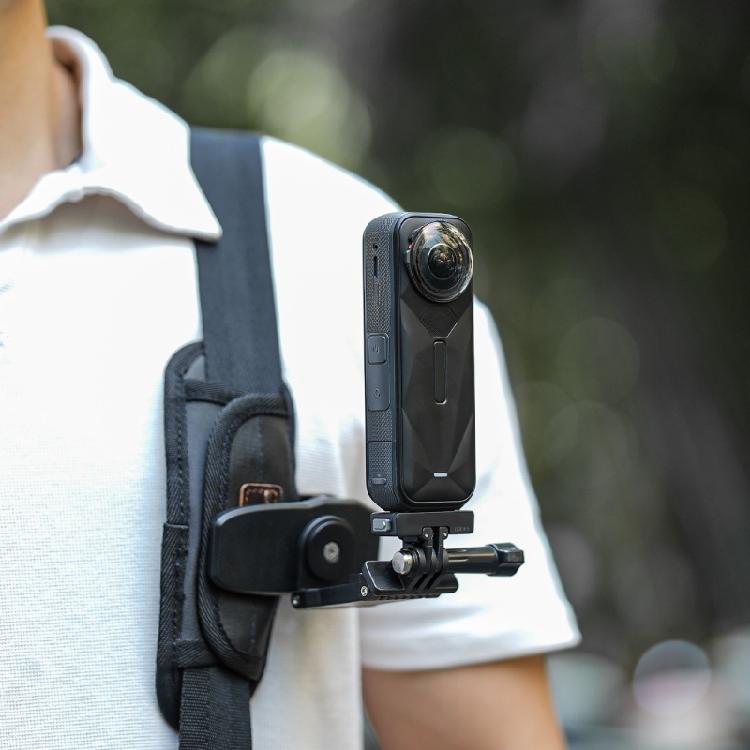 Multiple Angle Foldable Camera Mount Magnetic Fast Release Adapter 1/4 Screw To Double Clamp Converter ABS Construction