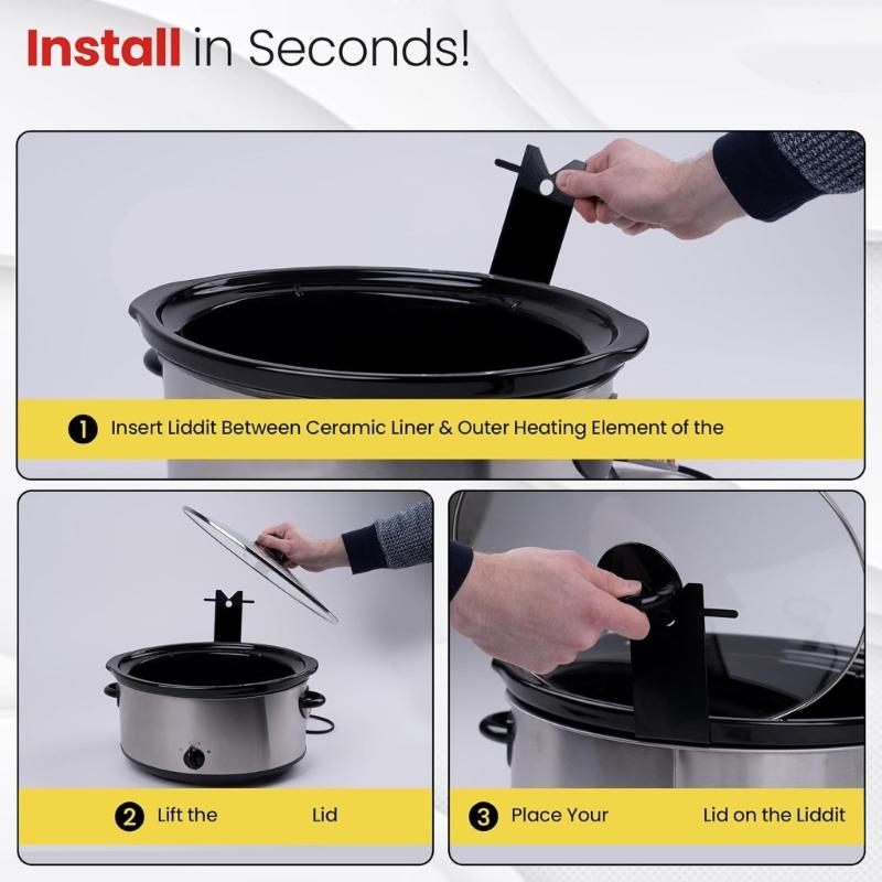 Pots Lid Rack Efficient Storage Rack Kitchen Drawer Storage Solution for Secure Drawer and Shelf Storage in Any Kitchen