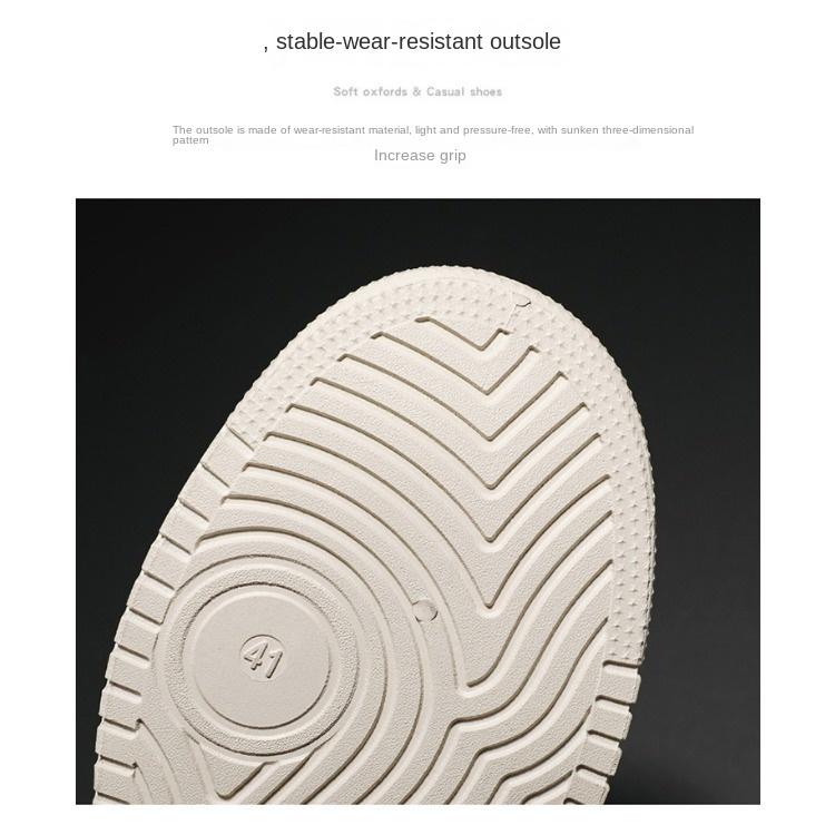 Весенняя мужская обувь Дышащие высокие кеды Маленькие белые туфли Мужской студенческий — фото 7