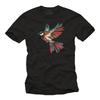 Mens Bird Print T-Shirt - Vintage 80s 90s Print Print Retro