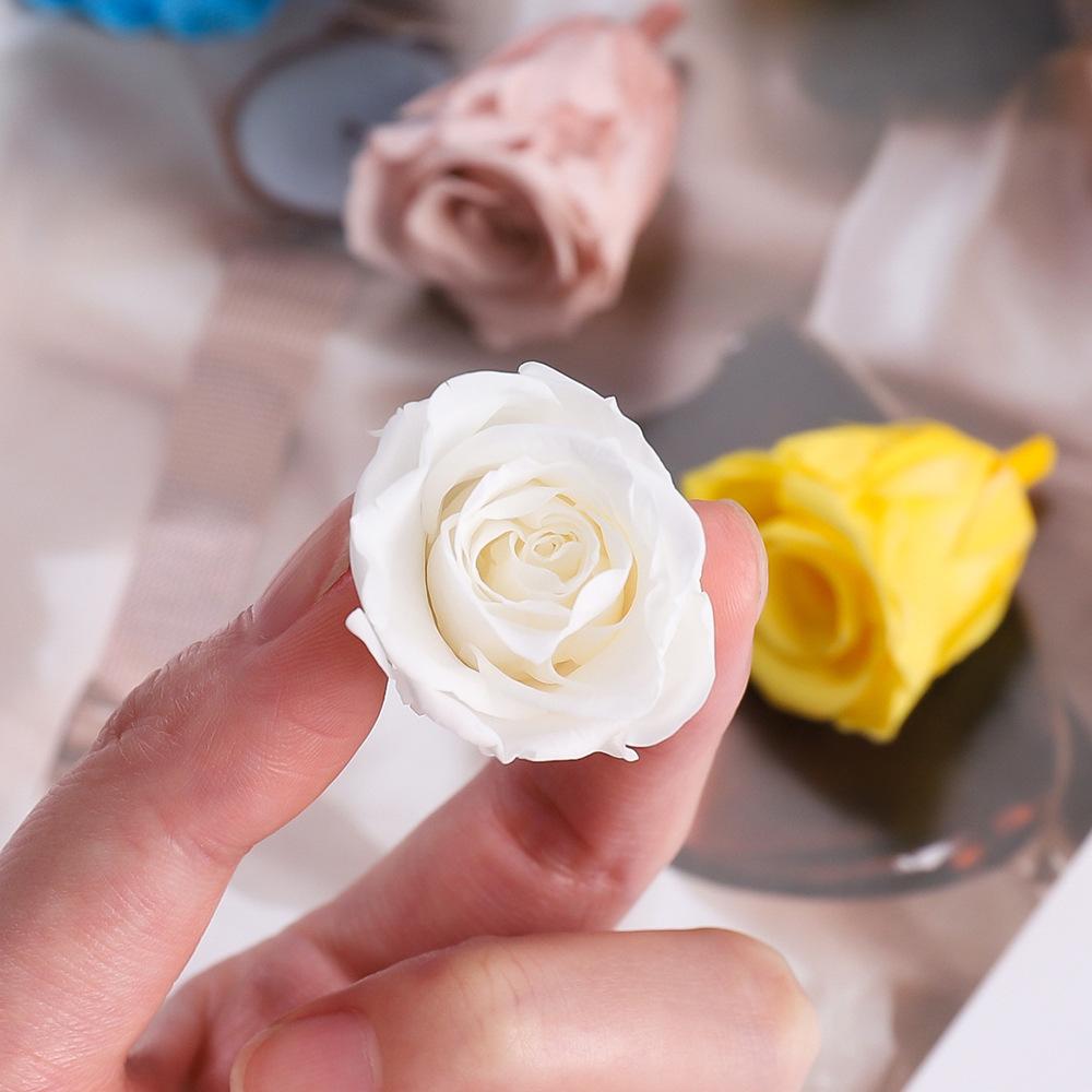 Eternal Flower Gift Box Set 2-6cm Handmade Rose Decorative Flowers, DIY Gift Flower Box