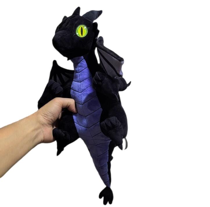 Twisted Cuddly Novelty Anime Adorable Beautiful Wonderland Malleus Draconia Darkness Wyvern Plushy Toy Plaything